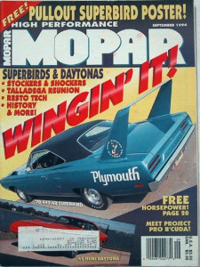 HIGH PERFORMANCE MOPAR 1994 SEPT - WINGED WARRIORS